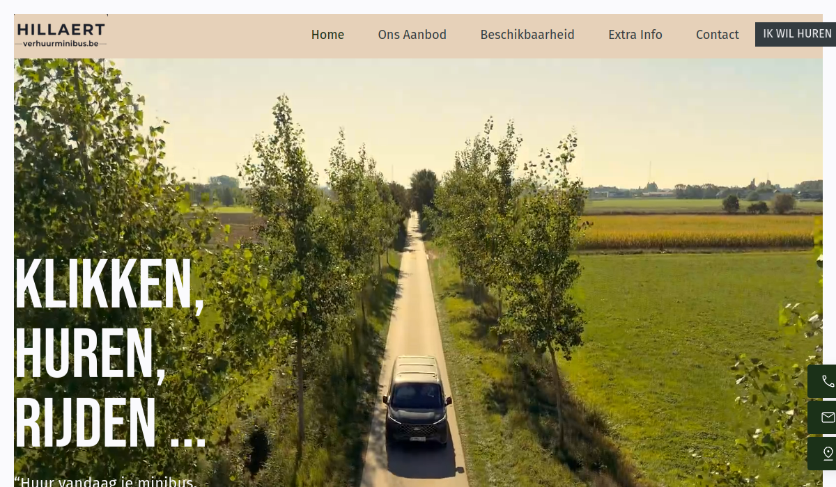 Voorbeeld Verhuur Minibus