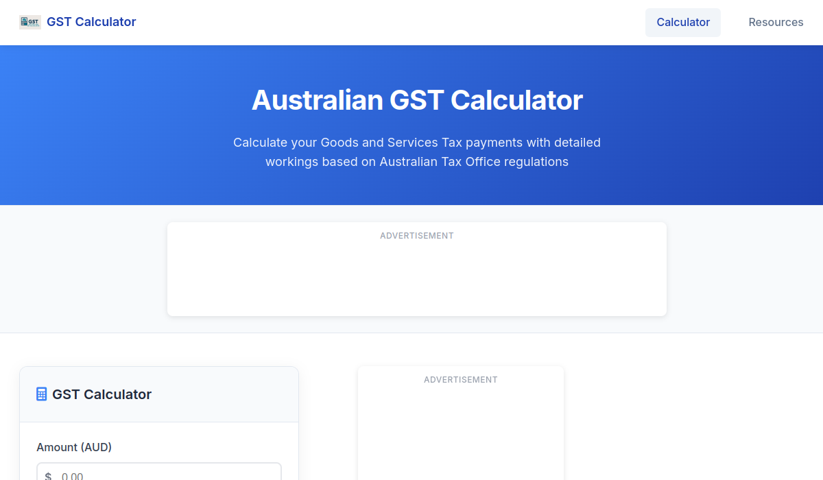 GST Calculator screenshot