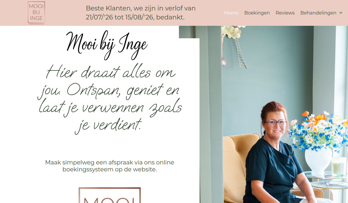 Voorbeeld Mooi bij Inge