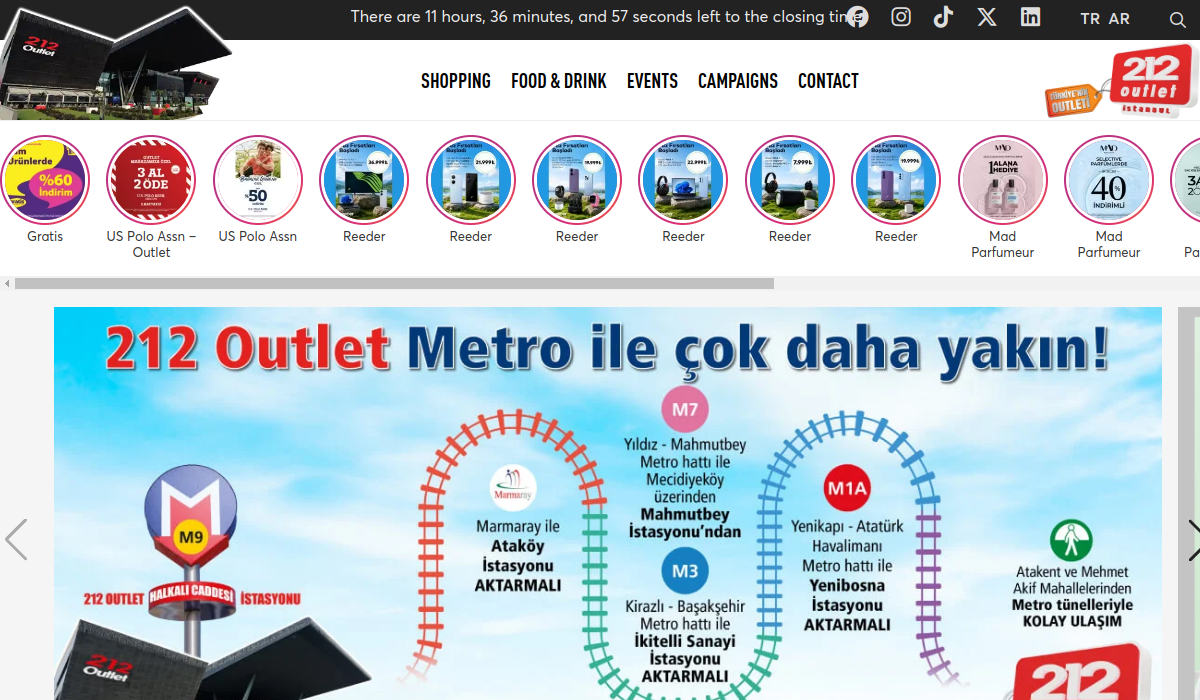 212 Outlet استانبول