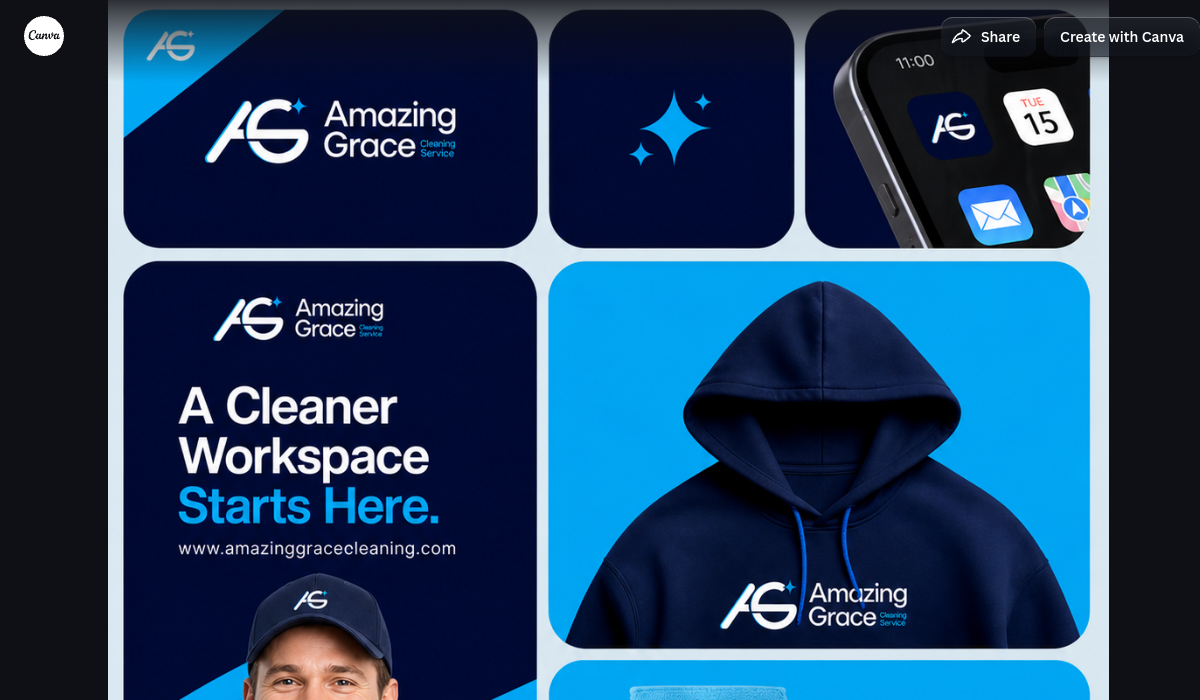 Amazing Grace Cleaning Service portfolio preview