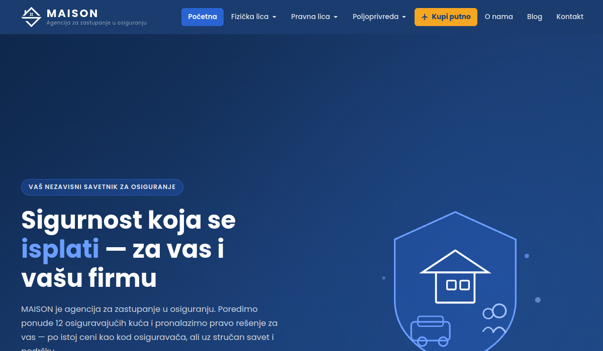 Maison - agencija za zastupanje u osiguranju