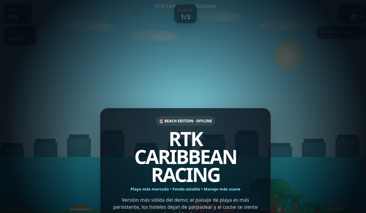Vista previa de RTK Caribbean Racing Beach V3