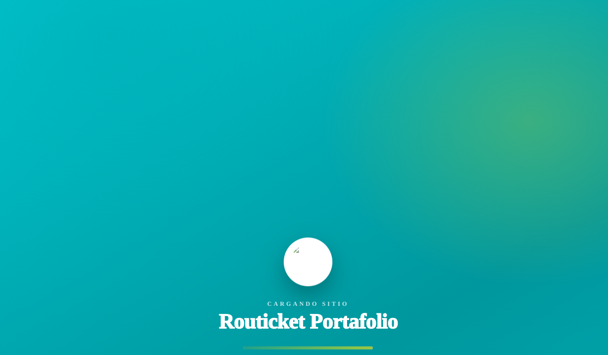 Vista previa de Routicket Portafolio