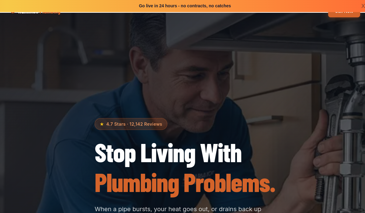 Hamilton Plumbing website