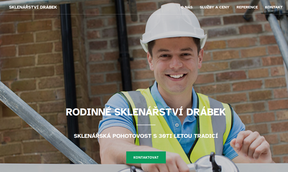 Ukázka webu postaveného na ProfiStránce