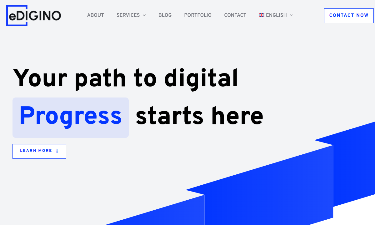 eDigino website preview