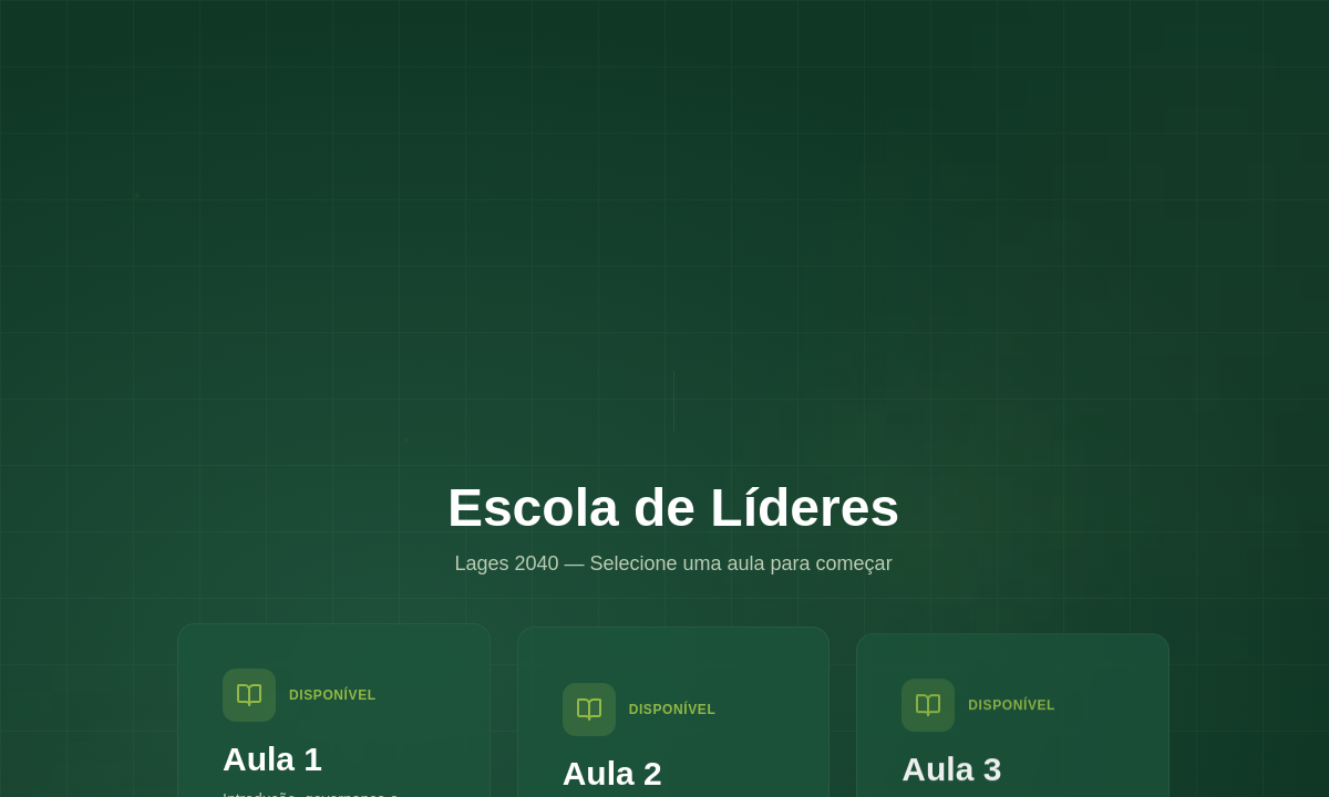 Preview de Escola de Líderes — Pacto Territorial