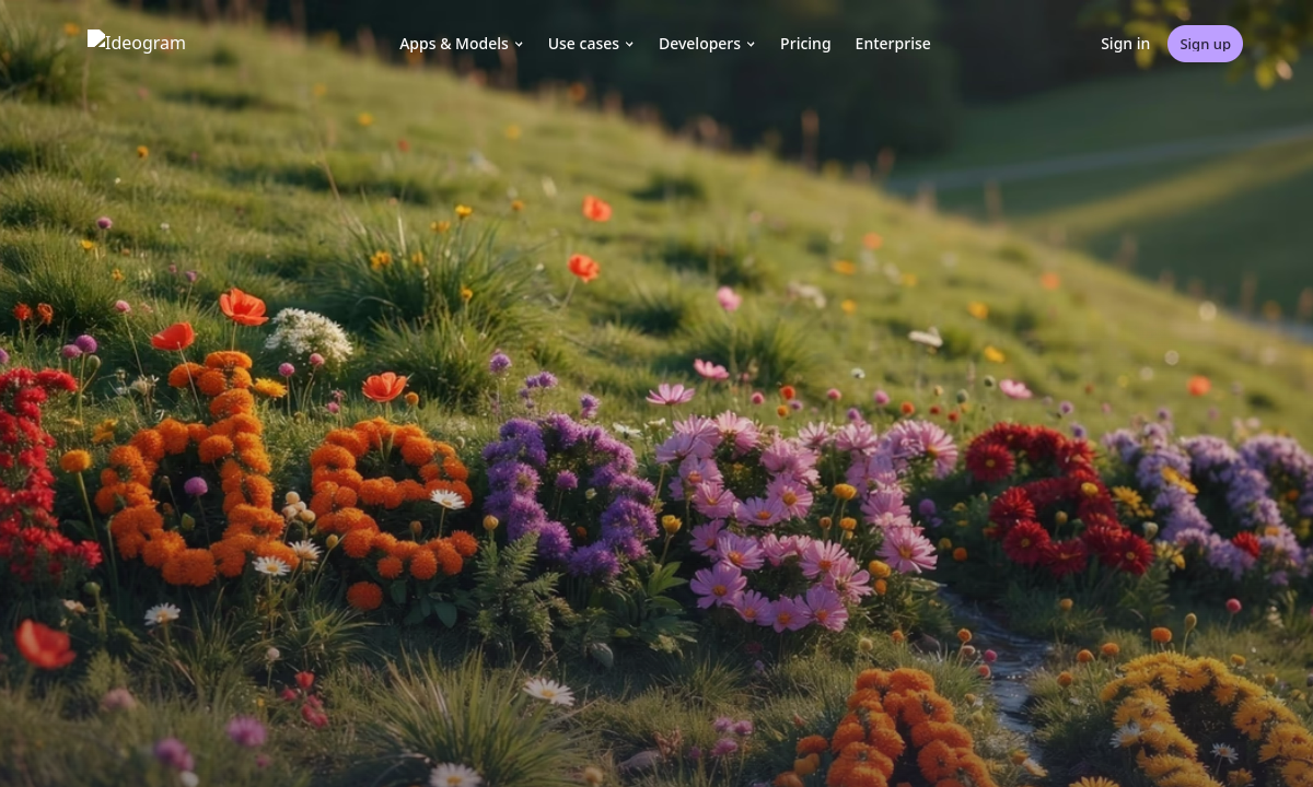 Screenshot di Ideogram