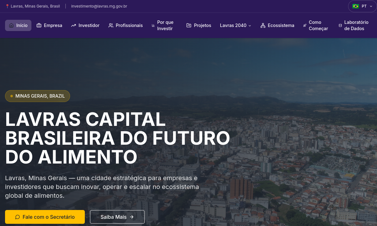 Preview de Lavras Invest Hub