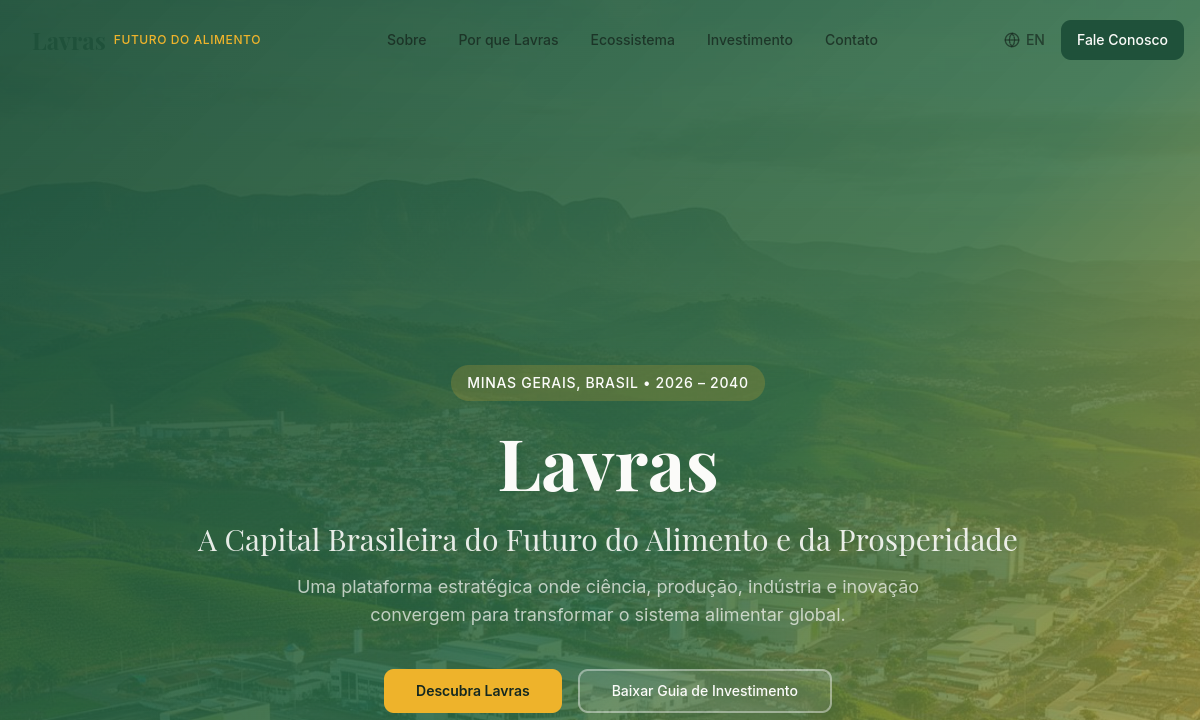 Preview de Lavras Futuro do Alimento