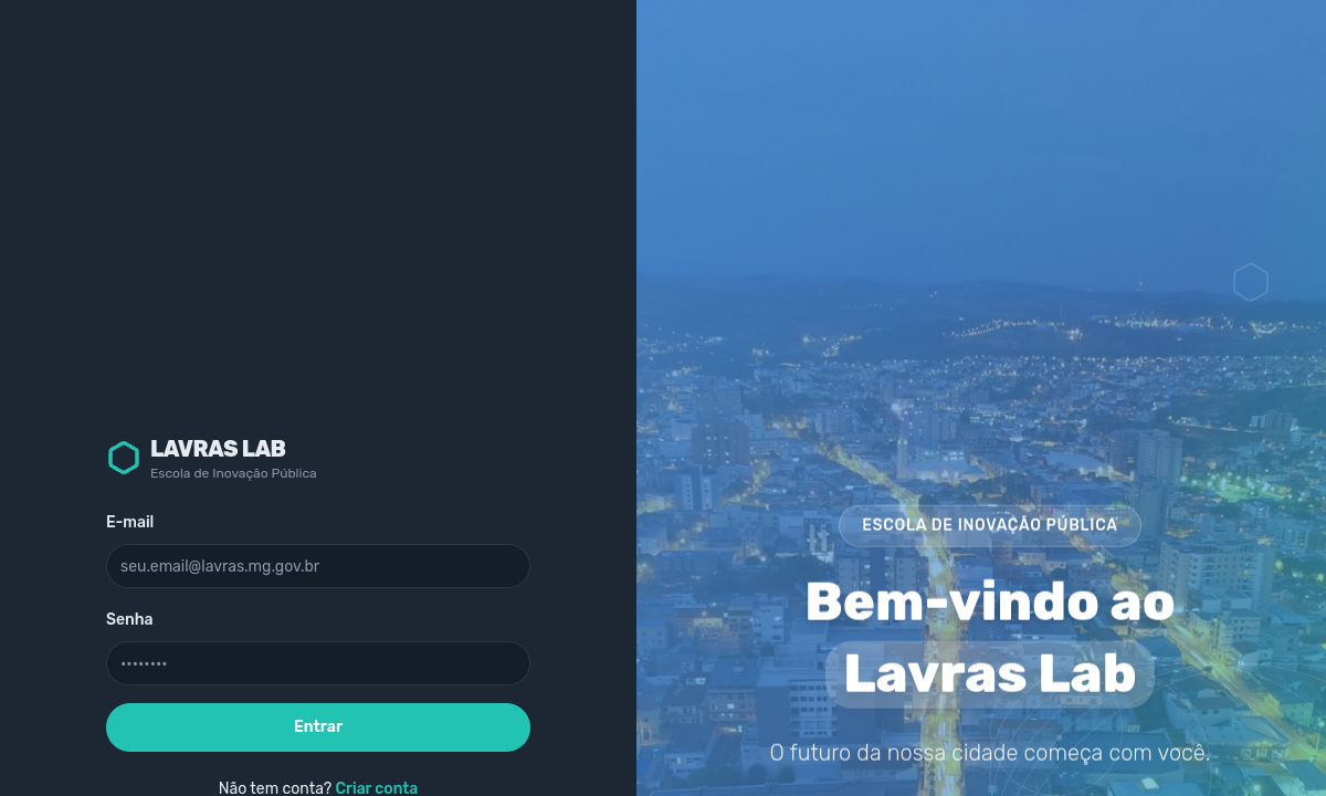 Preview de Lavras Lab — Escola de Inovação