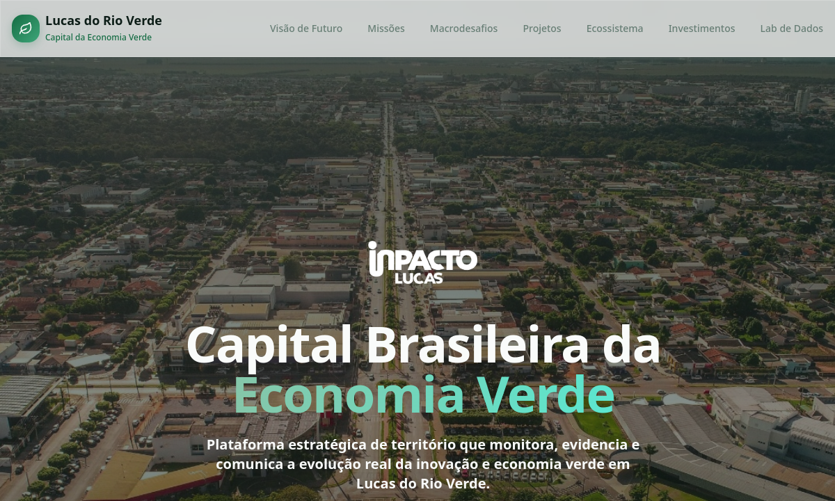 Preview de Lucas do Rio Verde — Economia Verde