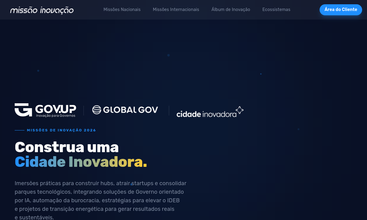 Preview de Cidade Inovadora Hub