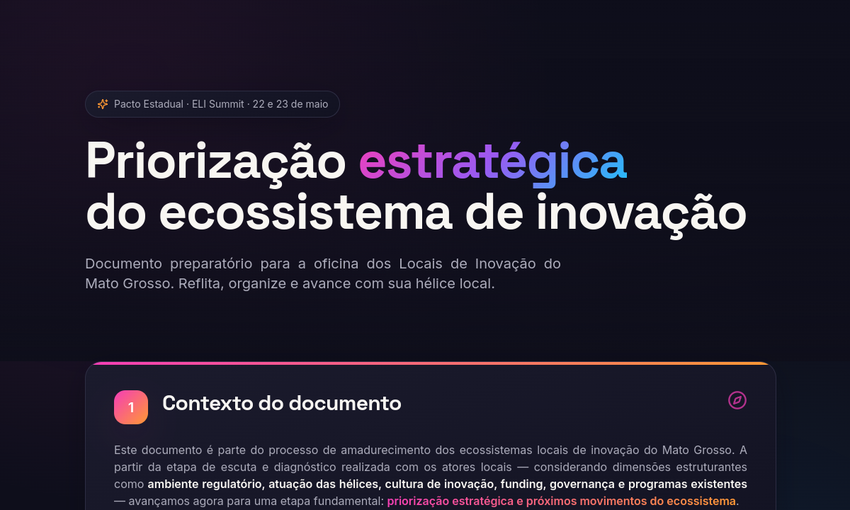 Preview de Documento Preparatório