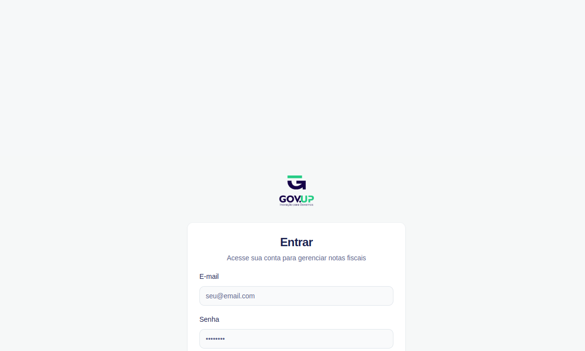 Preview de GOV.UP Pay