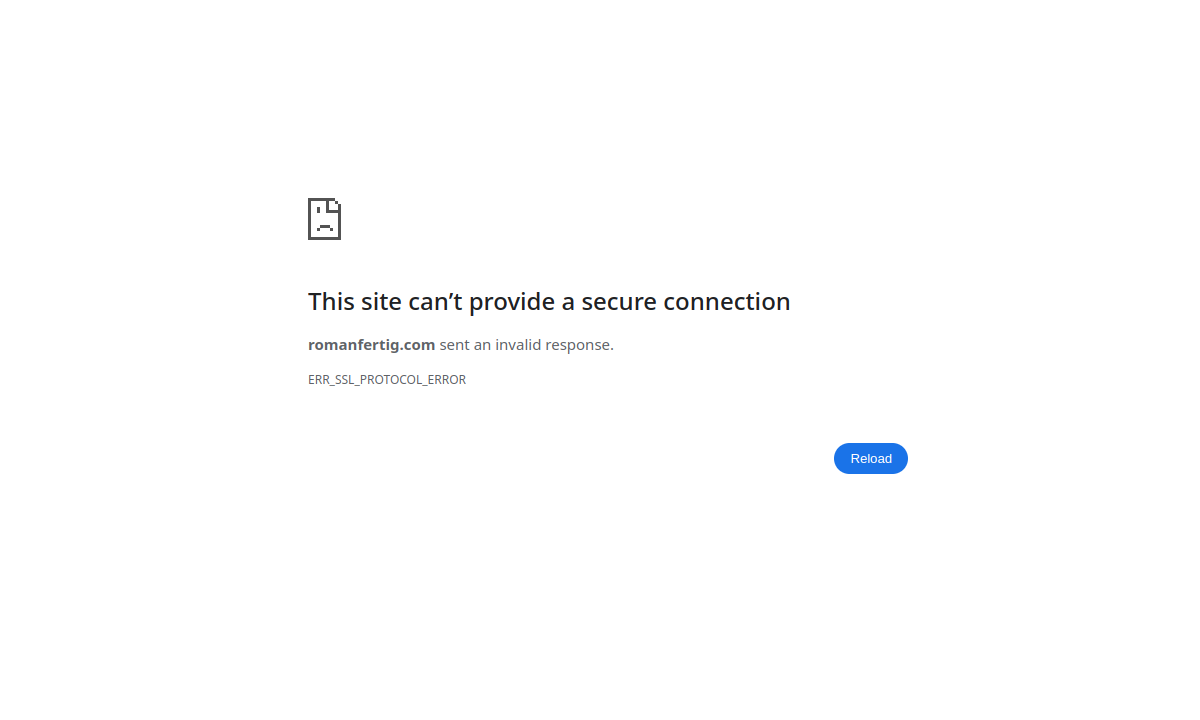 romanfertig.com — Projects page