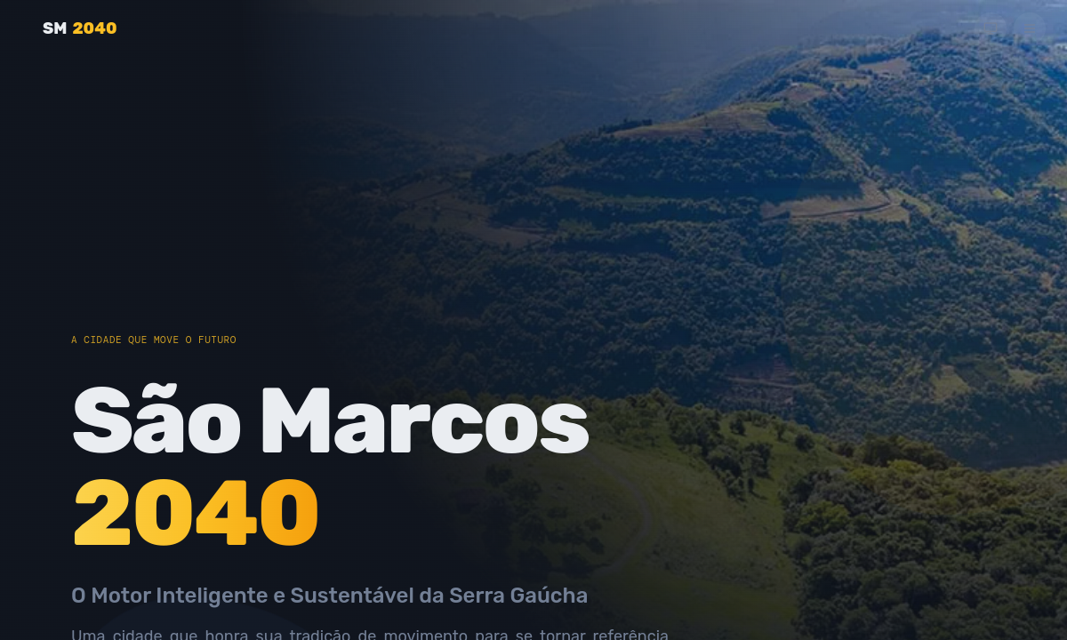 Preview de São Marcos 2040 Blueprint