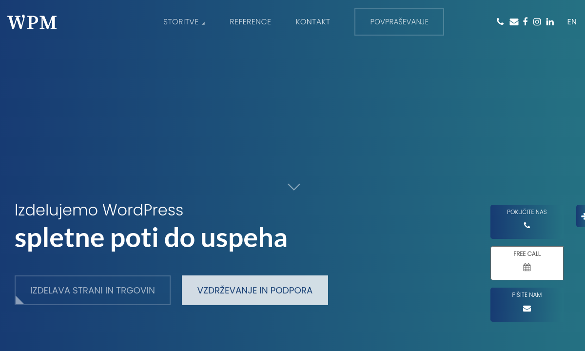WPM website preview
