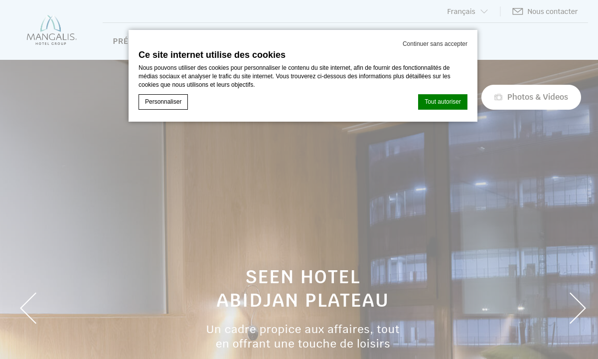 Seen Hotel Abidjan Plateau