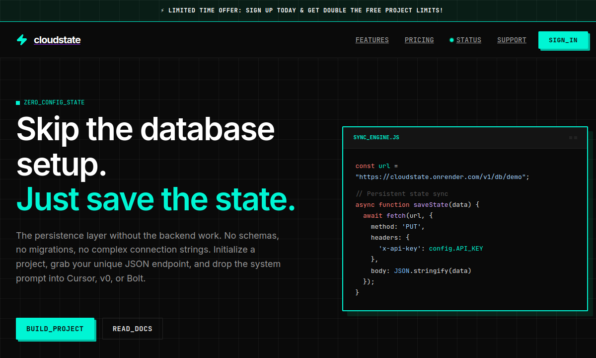 CloudState screenshot