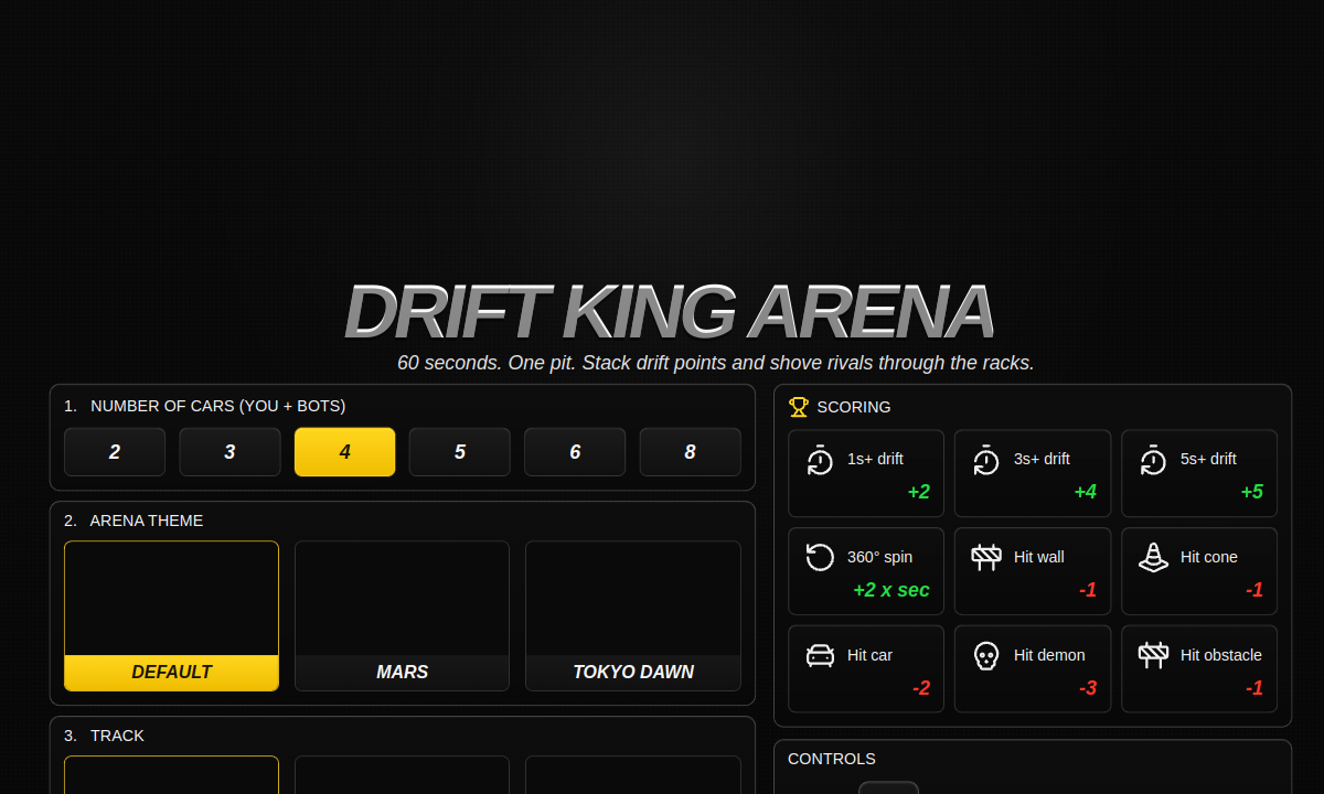 Drift King Arena screenshot