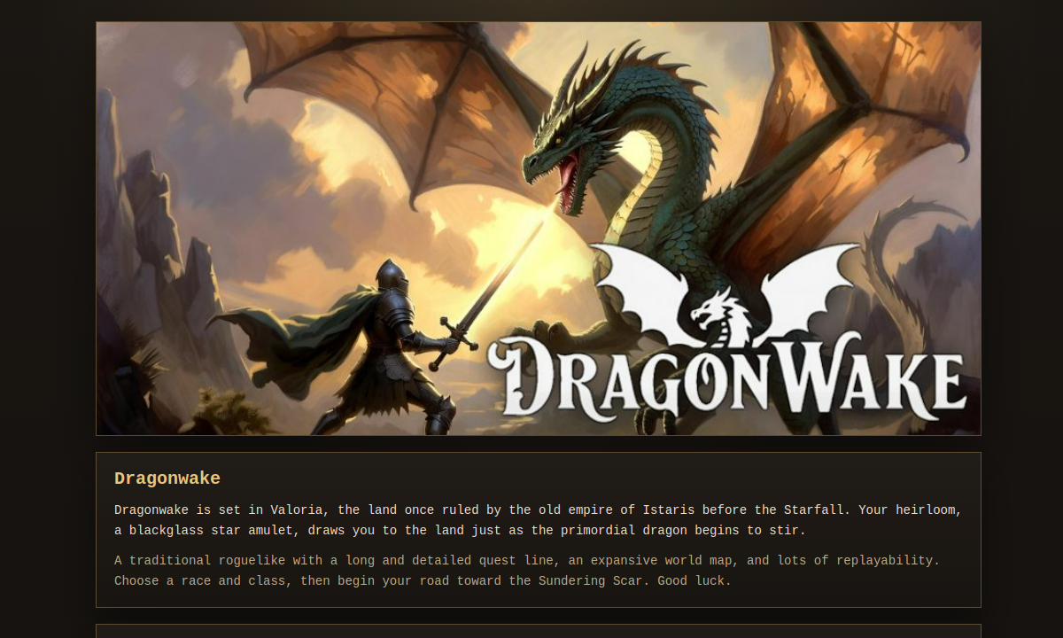 Dragonwake screenshot