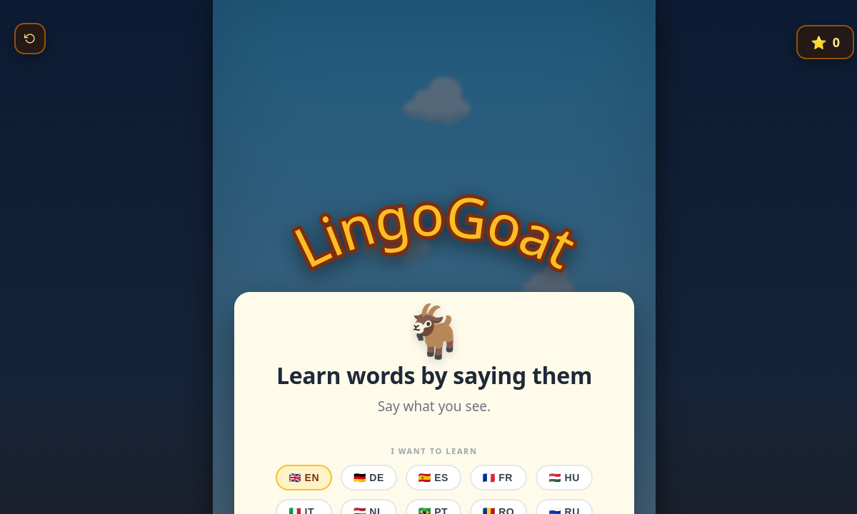 LingoGoat screenshot