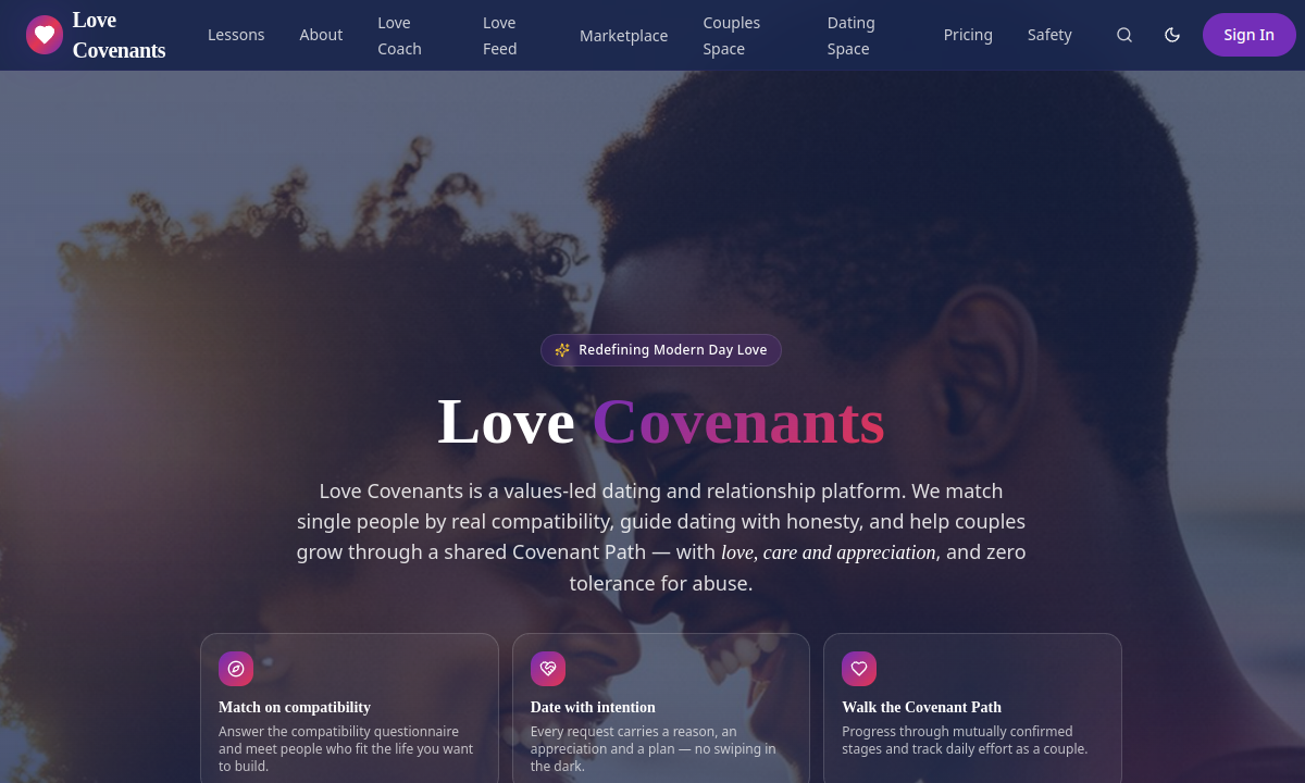 Love Covenants screenshot