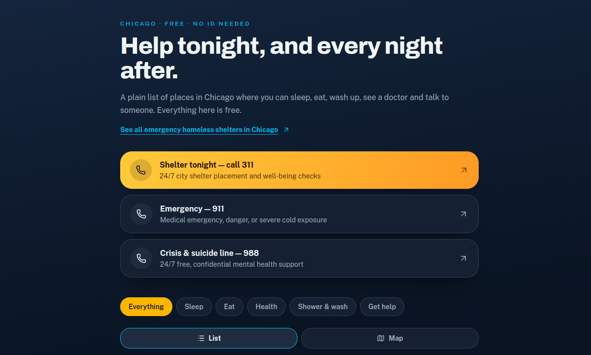 Chicago Street Hub screenshot
