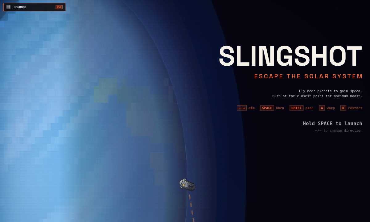 Slingshot: Escape the Solar System screenshot