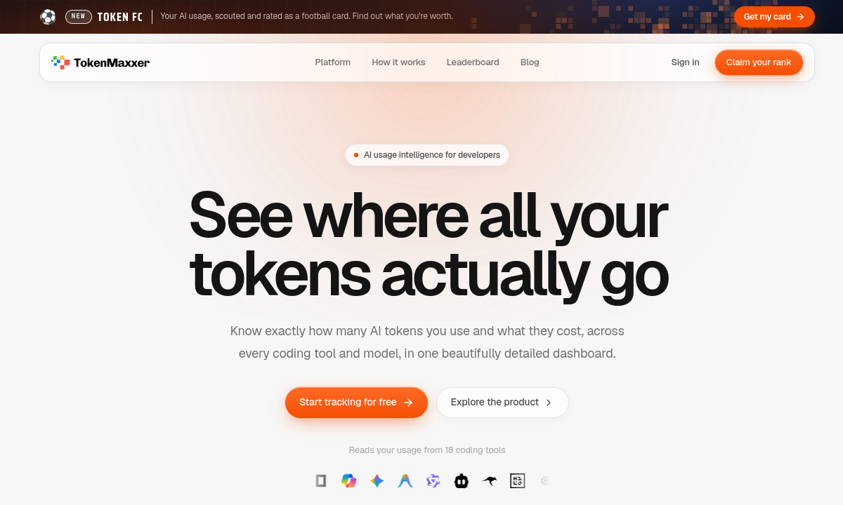 TokenMaxxer screenshot