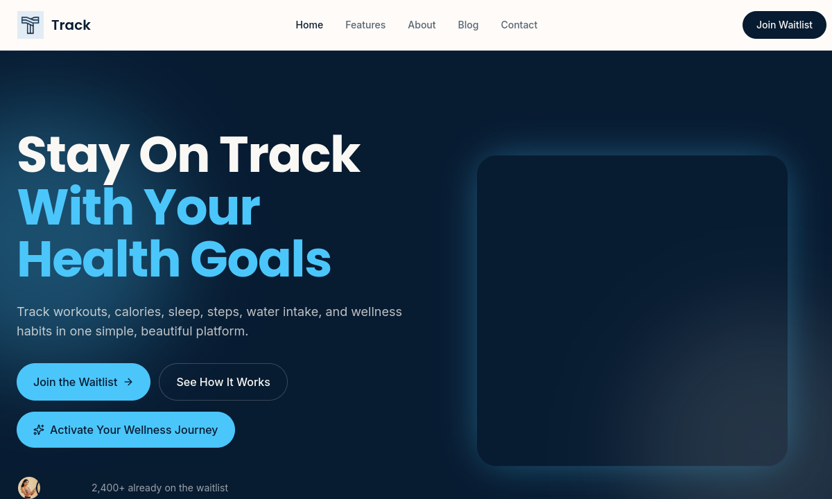 Track Wellness screenshot