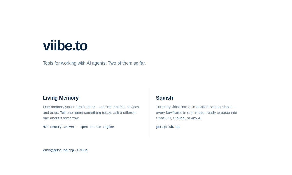Living Memory Engine screenshot