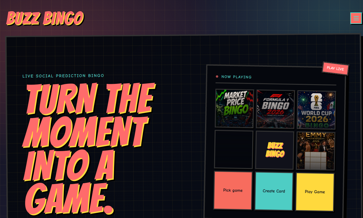 Buzz Bingo screenshot