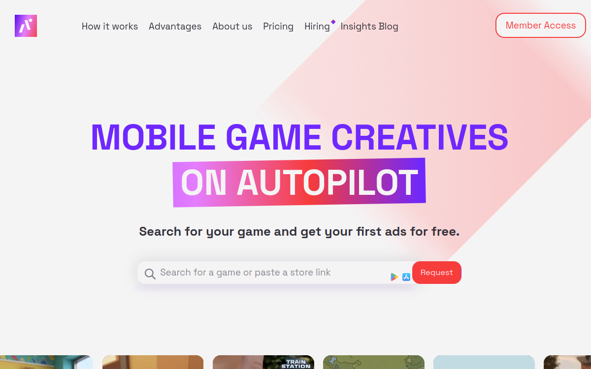 Screenshot of AdSpawn