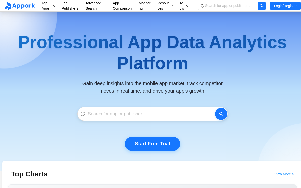 Screenshot of Appark AI