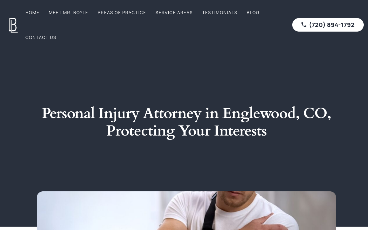 The Boyle Law Firm website screenshot