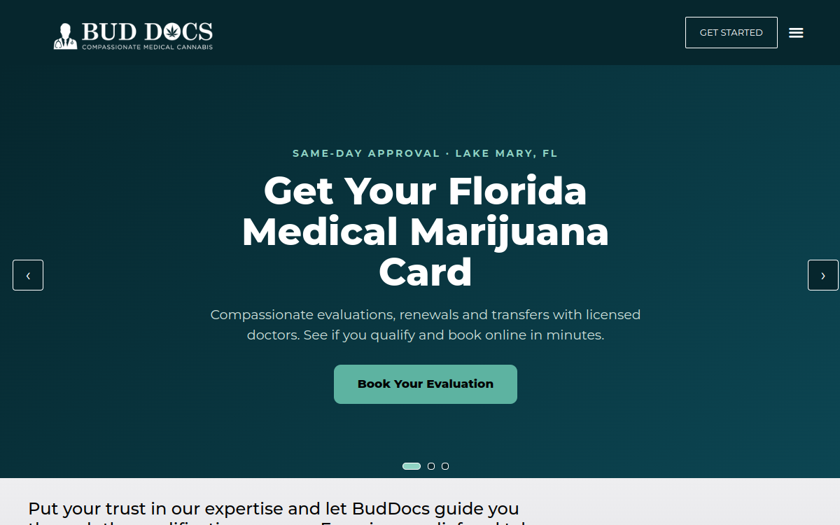 BudDocs.org dental practice website