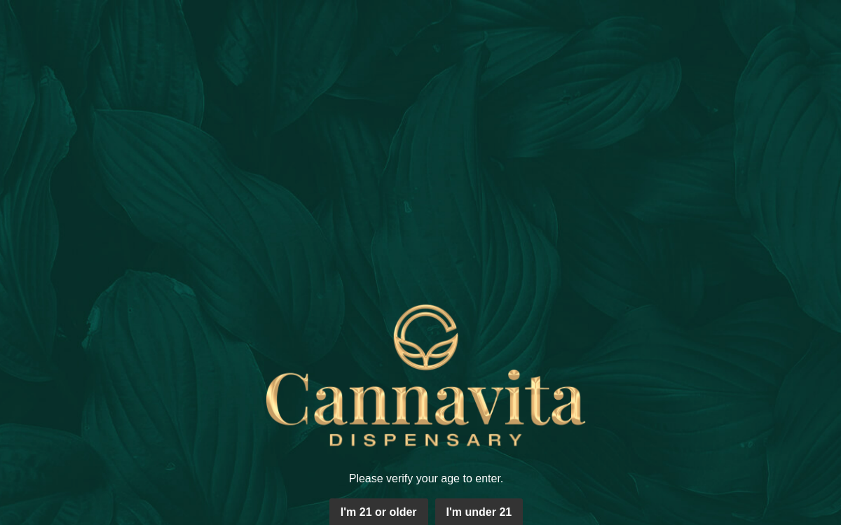 Cannavita Dispensary website screenshot