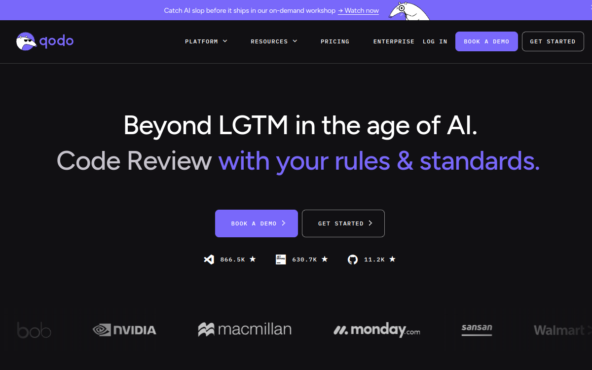CodiumAI website preview