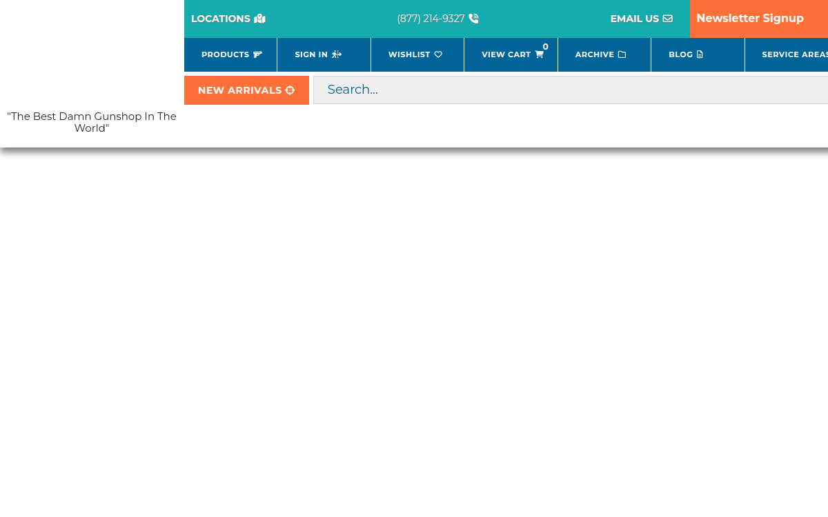 Collectors Firearmsq website screenshot