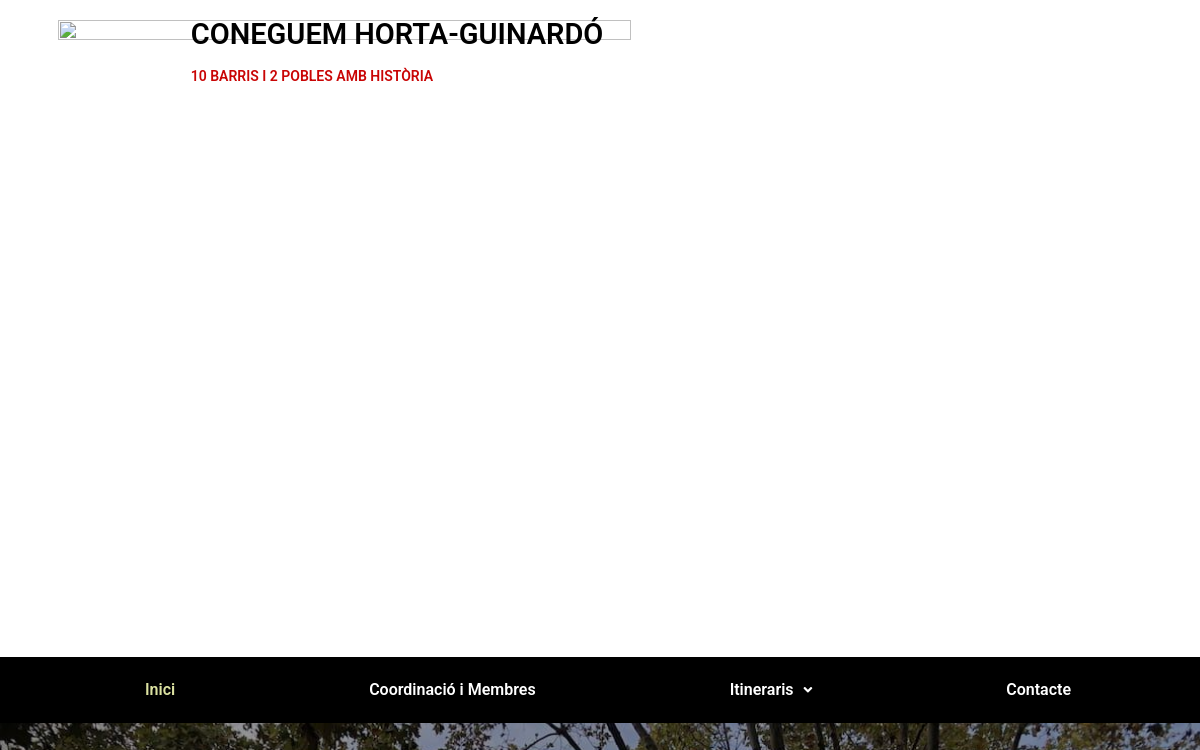 Web de Coneguem Horta-Guinardó