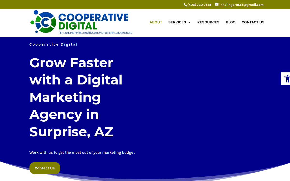 Cooperative Digital website screenshot