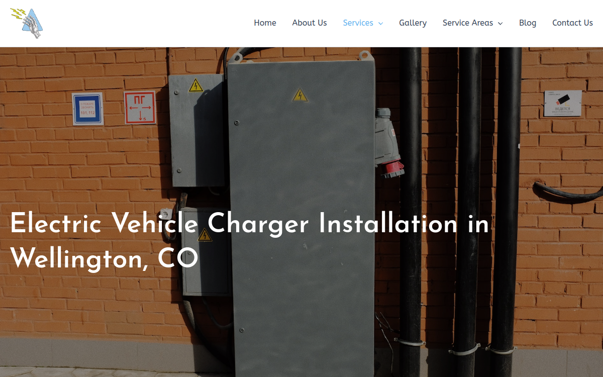 Daniels Electric website screenshot