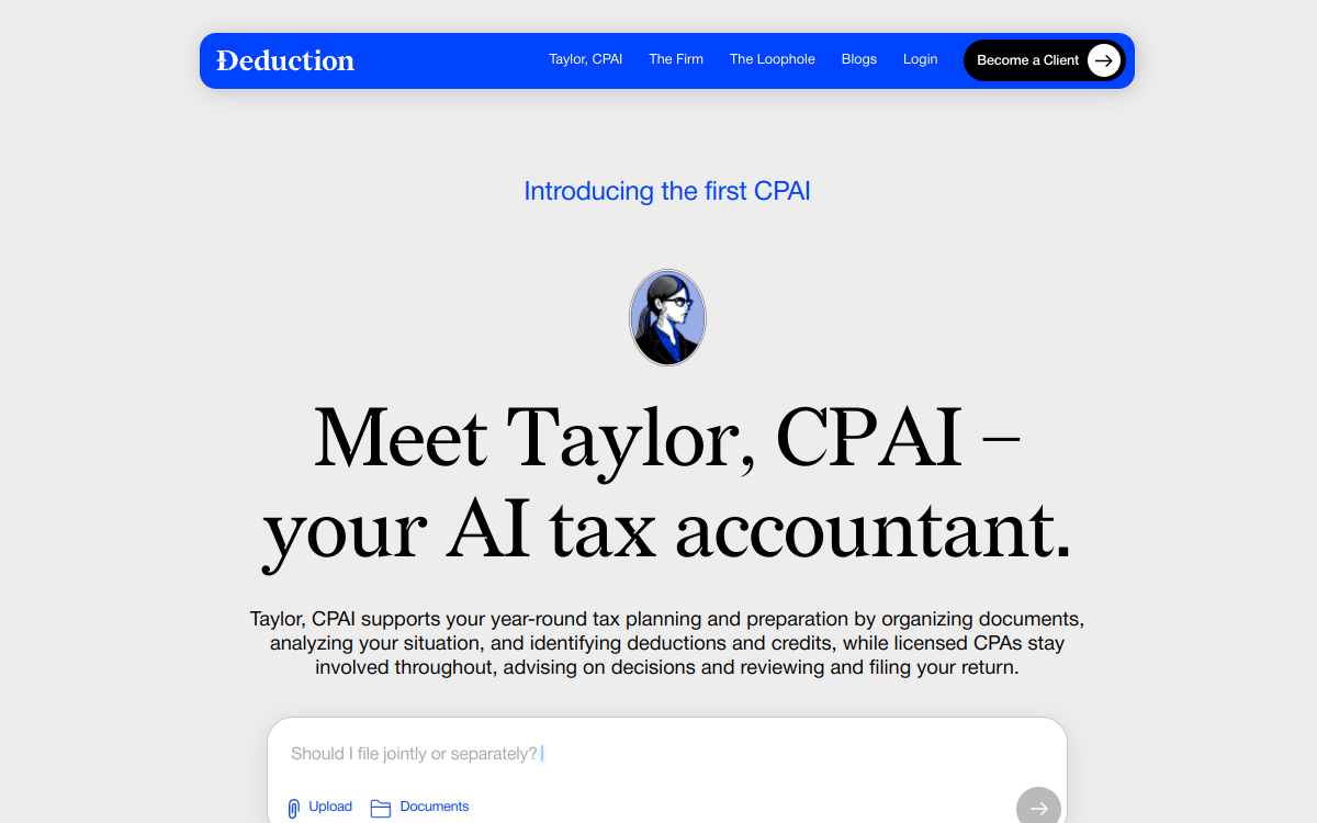 Screenshot von Taylor CPAI