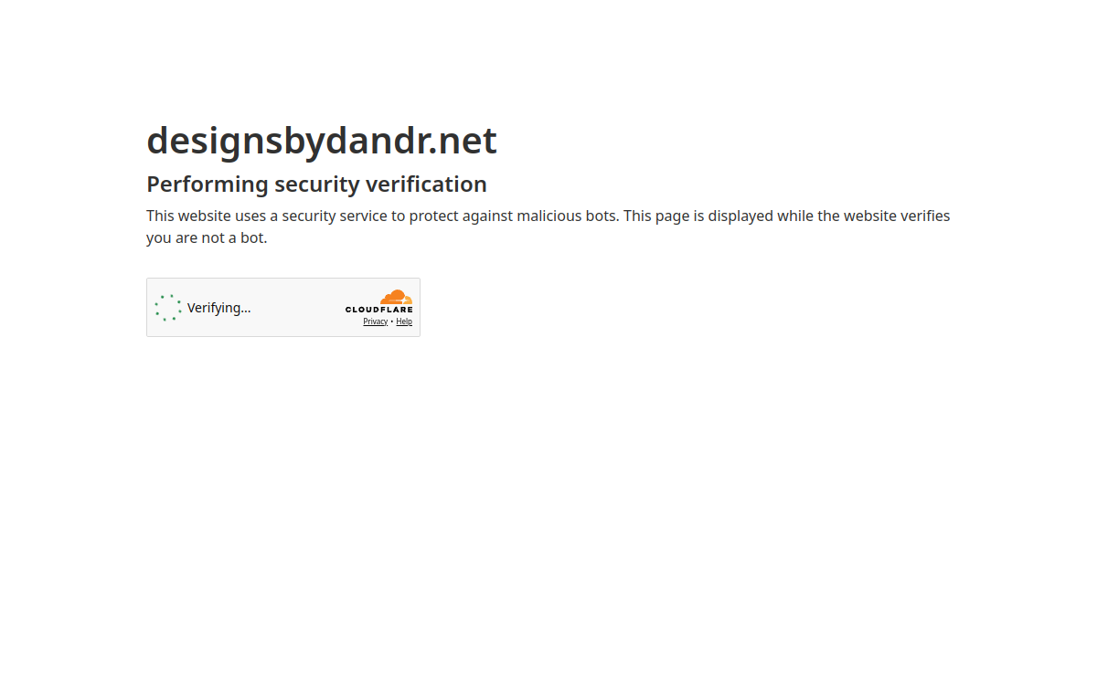 Designs by D and R website screenshot