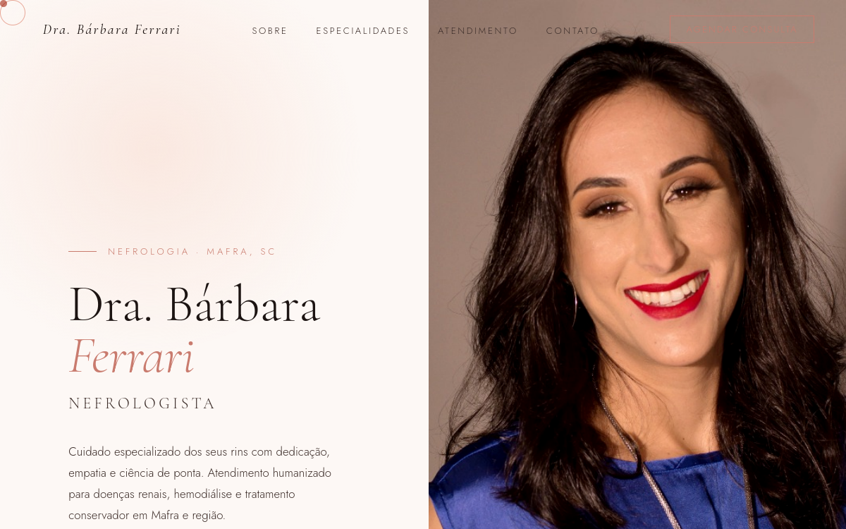 Site Dra. Bárbara Ferrari