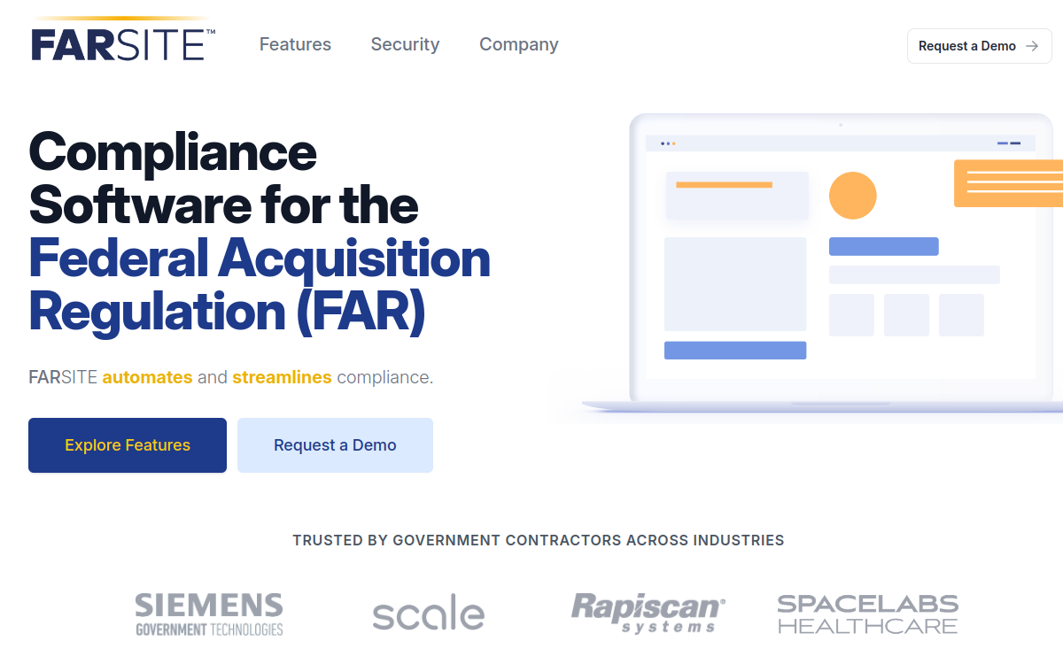 FARSITE website preview