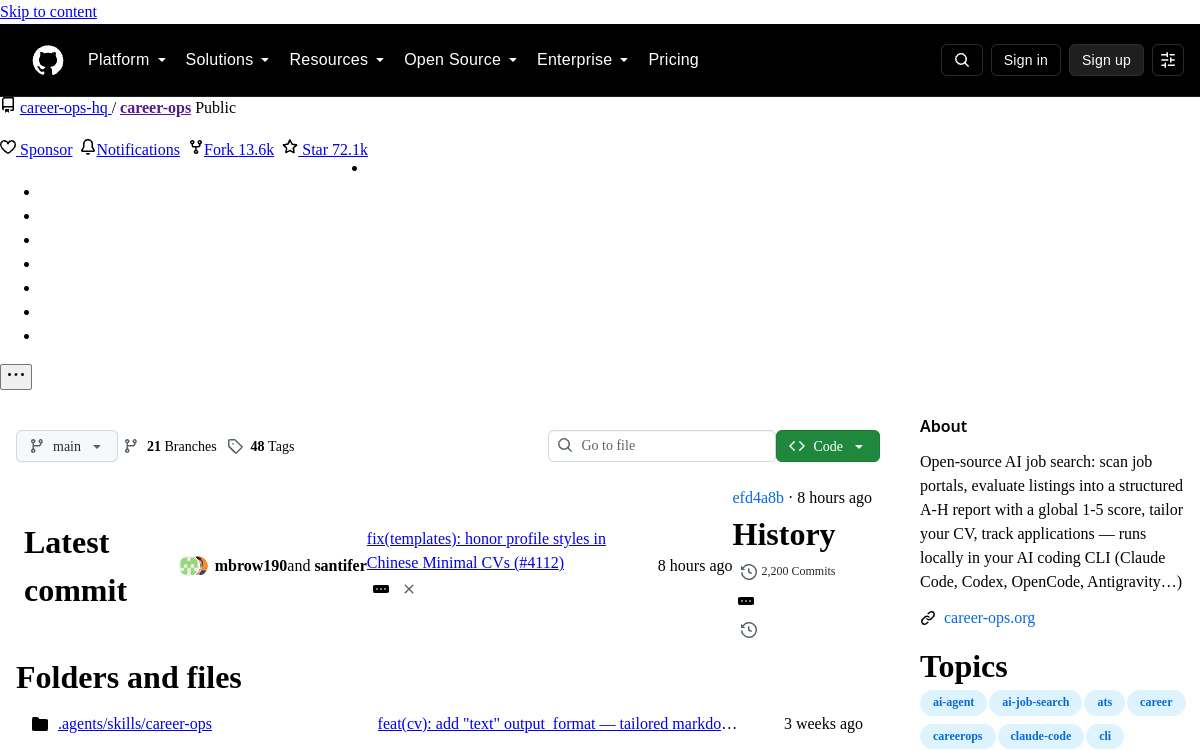 career-ops website preview